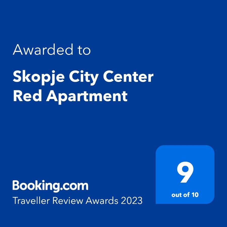 Skopje City Center Red Apartment ภายนอก รูปภาพ